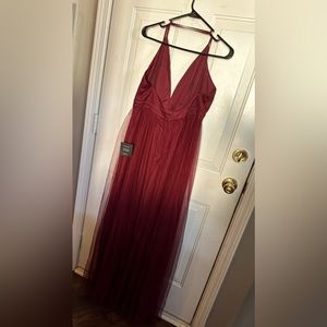 Burgundy Prom Dress